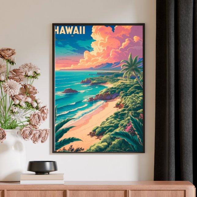 Vintage Retro Travel Poster - HAWAII (Creator Uploaded)