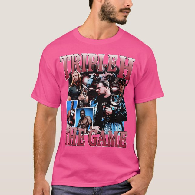 Vintage Retro Triple H T-Shirt (Front)