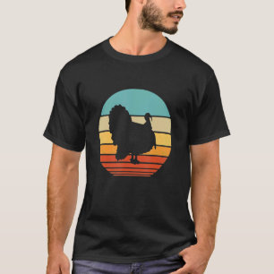 Vintage Retro Turkey Sunset Thanksgiving Day Mens T-Shirt