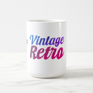 Vintage Retro Typography Design - Coffee Mug