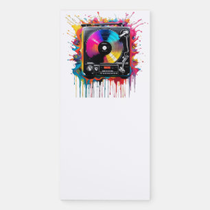 vintage retro unique vinyl records notepad