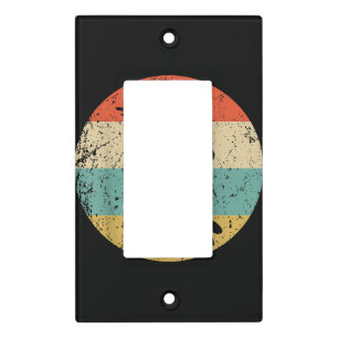 Vintage Retro Volleyball Player Light Switch Cover