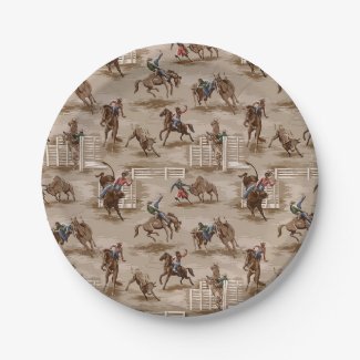Cowboy / Western Paper Plates