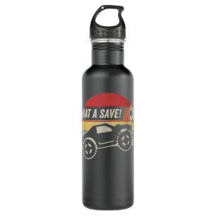 Vintage Retro What a save! Rocket RC Soccer Car Ga Stainless Steel Water Bottle