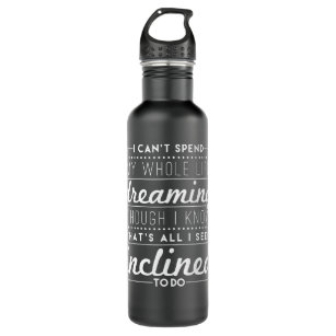 Vintage Retro Whole Life Dreaming Stainless Steel Water Bottle