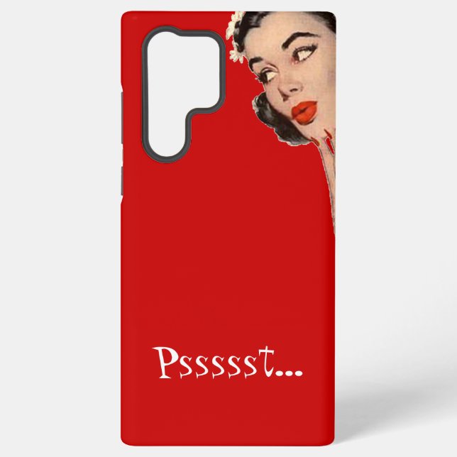 Vintage Retro Women Gossips Samsung Galaxy Case (Back)