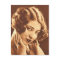 Vintage Retro Women Silent Film Star