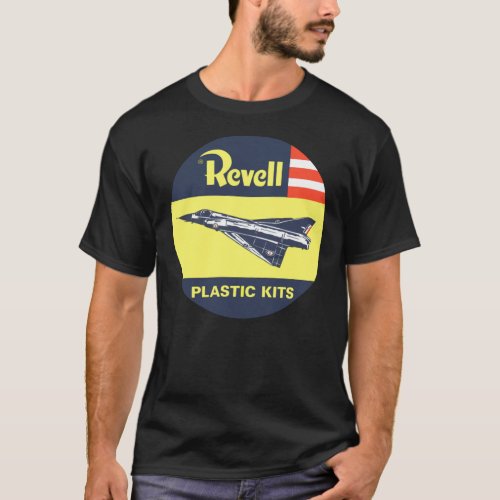 Vintage Revell Plastic Kit Decal Fighter Plane Cla T_Shirt