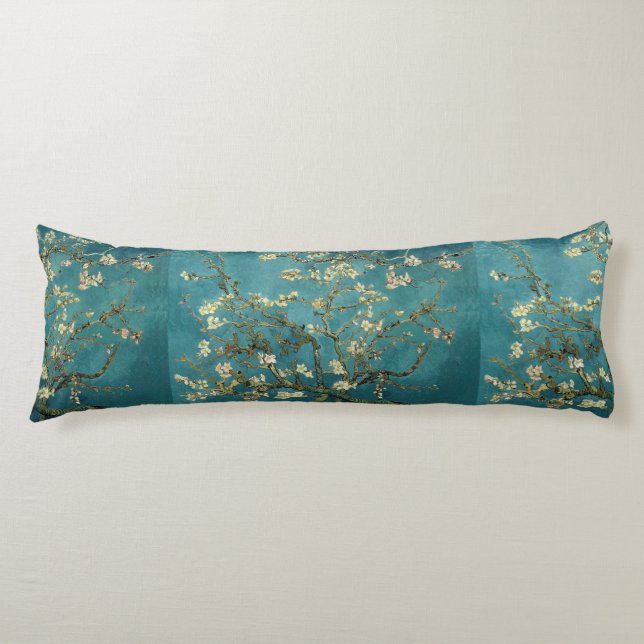 Vintage Reversible Van Gogh Almond Blossom Body Pillow (Front)