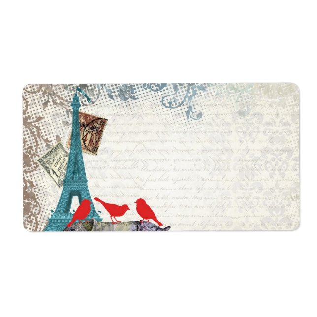 Vintage rhino label (Front)