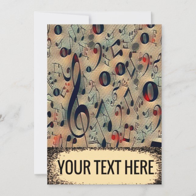 vintage rhythm save the date (Front)