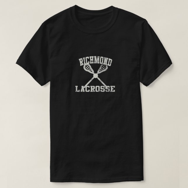 Vintage Richmond Lacrosse T-Shirt (Design Front)