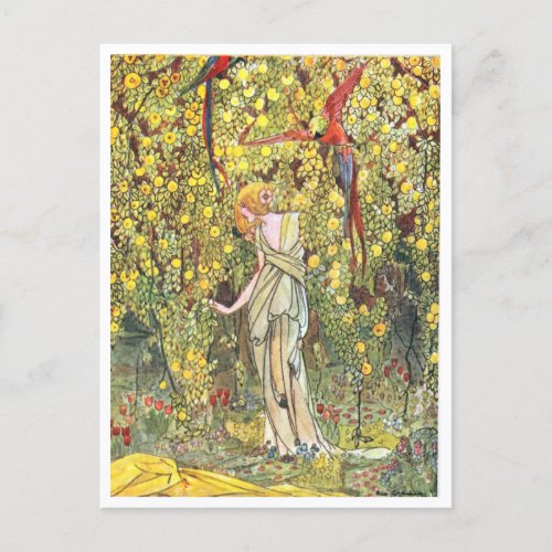 Vintage Rie Cramer Illustration Thank You Card