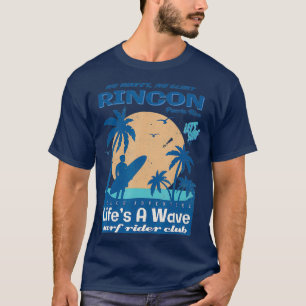 Vintage Rincon Puerto Rico Surf Rider Club T-Shirt
