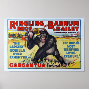 Vintage Ringling Bros. Poster