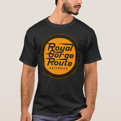 Vintage Rio Grande Railroad Royal Gorge Route T_Shirt