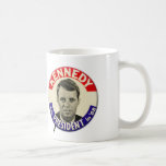 Vintage Robert Kennedy For President Pin 1968 Coffee Mug at Zazzle