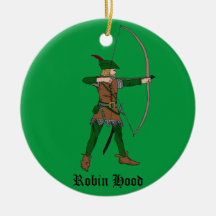 Vintage Robin Hood Christmas Ornaments