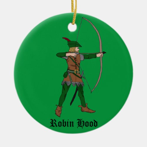 Vintage Robin Hood Christmas Ornaments