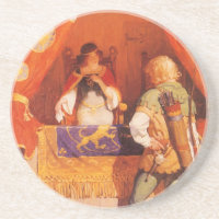 Vintage Robin Hood Meets Maid Marian by NC Wyeth