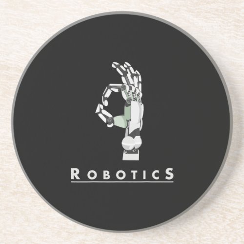 Vintage Robotics Hand Robotic Lover Funny Gift Coaster