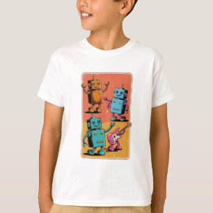 Vintage robots  T-Shirt