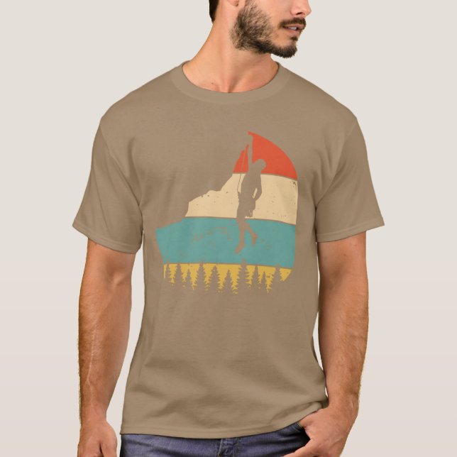 Vintage Rock Climbing friends T-Shirt (Front)