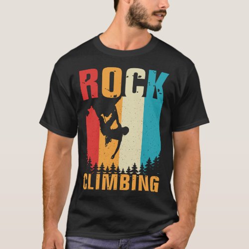 VINTAGE ROCK CLIMBING T_Shirt