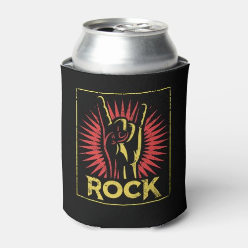 Vintage Rock n Roll _ Concert Band Retro Can Cooler