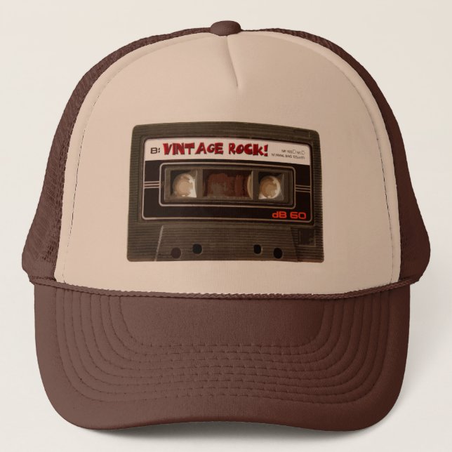 Vintage Rock Trucker Hat (Front)