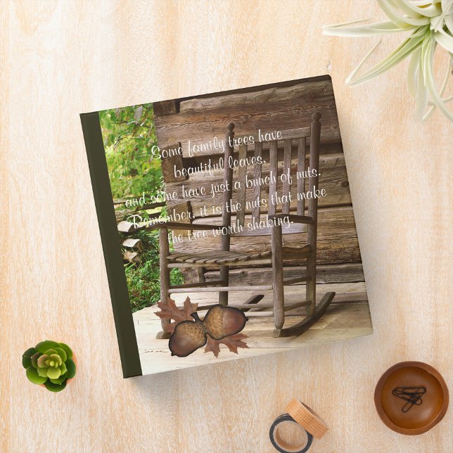 Vintage Rocker Family Nuts History Binder (Creator Uploaded)