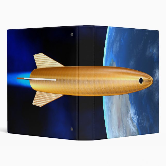 vintage rocket binder (Background)
