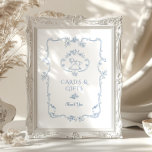 Vintage Rocking horse Chinoiserie Cards and gifts Poster<br><div class="desc">Vintage Rocking horse Chinoiserie Cards and gifts Poster
Matching items available.</div>