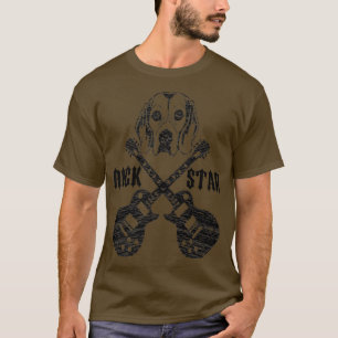Vintage Rockstar Kids Guitar Dog Music1450 T-Shirt