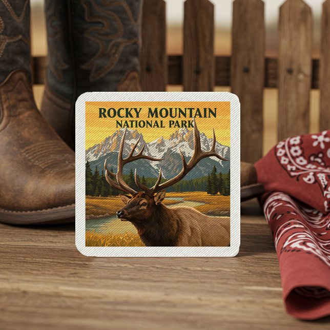 Vintage Rocky Mountain National Park Patch (Creator Uploaded)