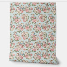 Vintage Rococo Revival Rose Garden Romantic