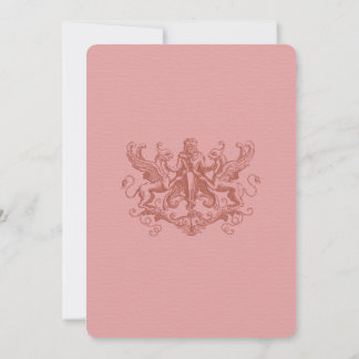 Vintage Rococo Wedding Invitations