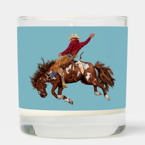 Vintage Rodeo rider  Scented Candle