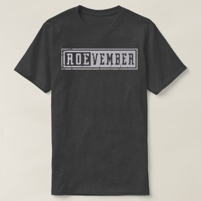 Vintage Roevember Womens Rights T-Shirt (Design Front)