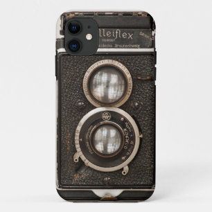 Vintage Rolleiflex Twin lens camera iPhone 11 Case