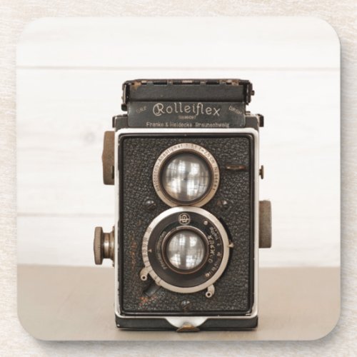 Vintage Rolleiflex Twin lens camera Coaster