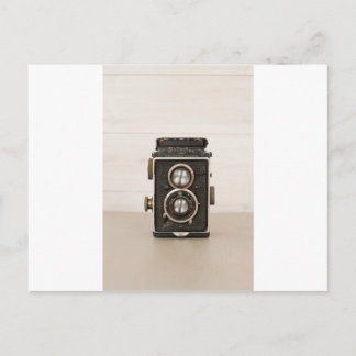 Vintage Rolleiflex Twin lens camera Postcard