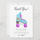 Roller Skate Thank You Card | Zazzle.com