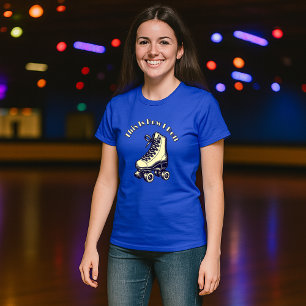 Vintage Roller-Skate Template T-Shirt