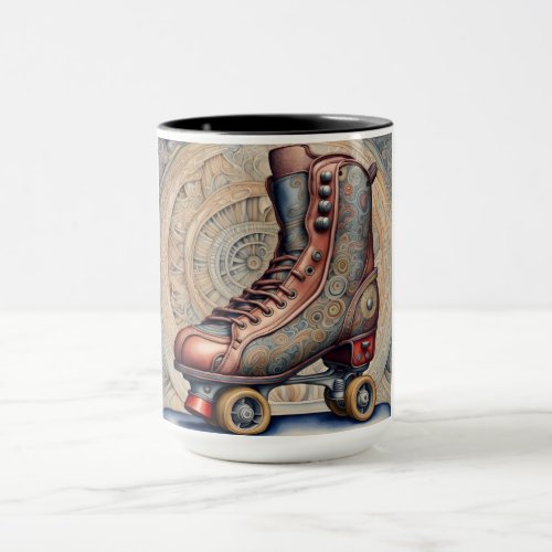 Vintage Roller skates  Mug