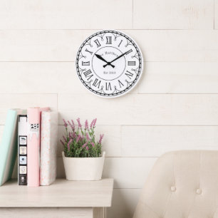 Vintage Roman Numeral Ornate Wall Clock Wall Clock