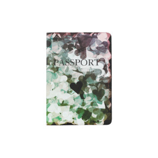 Vintage Romance Hearts Young Adult Novel Look Passport Holder