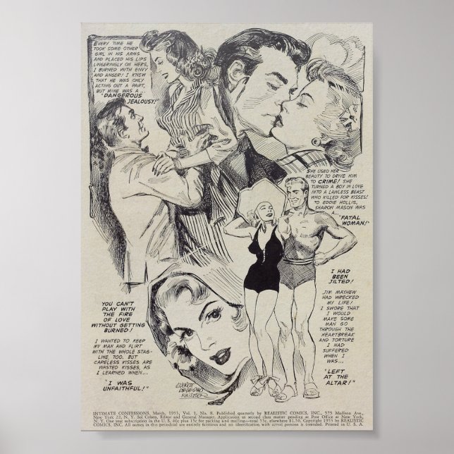 Vintage Romance Poster (Front)