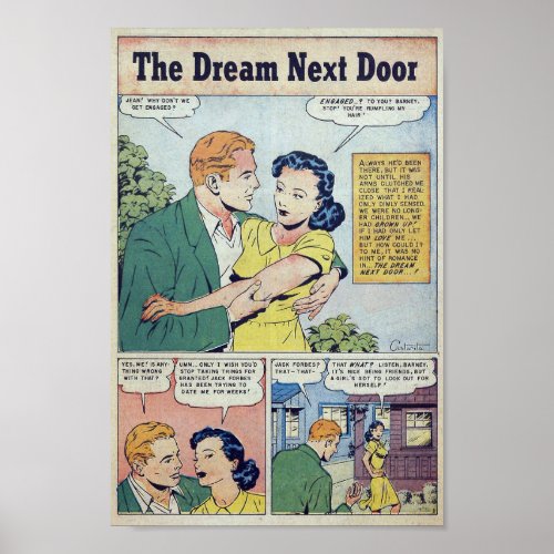 Vintage Romance Poster