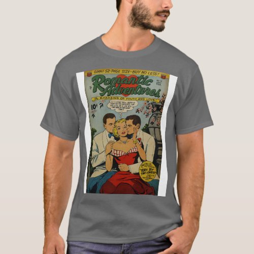 Vintage Romantic Adventures Cover 11 T_Shirt